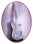 Design Ash Midi Urn E-Guitar (40cm) in Different Colors - HM440
