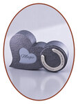 Mini Ash Urn 'Horseshoe in Heart'  in Different Colors - HMP631H