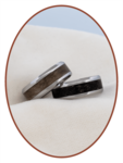 Hair Memorial Ring - Visible Hair Processing - RBH002-4M2B