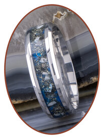 JB Memorials Cremation Ash Ring 'Multi Materials &amp; Color'- RR001