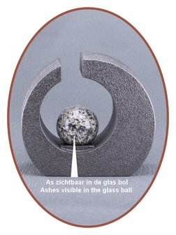 Mini Design Ash Urn &#039;Circle&#039; - HMP629