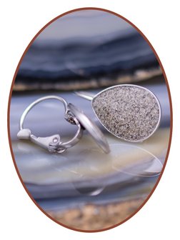 316L Stainless Steel JB Memorials Cremation Earrings Tears - EBB059