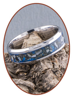 JB Memorials Cremation Ash Ring &#039;Multi Materials &amp; Color&#039;- RR001