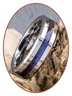 JB Memorials Tungsten Carbide Dames  As Ring - RB048CHR