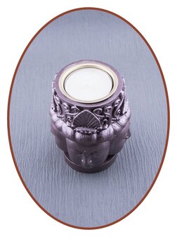 Mini Ash Urn &#039;Buddha&#039; with Tealight Holder in Different Colors - UR008