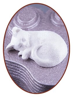Mini Ash Urn Paw &#039;Sleeping Cat&#039; in Many Colors - HMP633C