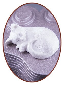 Mini Ash Urn Paw &#039;Sleeping Cat&#039; in Many Colors - HM487C