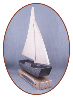 Mini - midi Ash Urn &#039;Sailing ship&#039; in Different Colors - HMP608