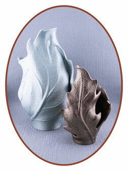 Mini - Midi Ash Urn &#039;Protected by Leafs&#039; - HMP682