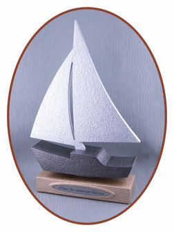 Mini - midi Ash Urn &#039;Sailing ship&#039; in Different Colors - HMP608