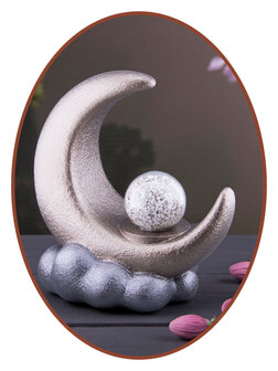 Mini Ash Urn &#039;Moon&#039; in Different Colors - HMP685