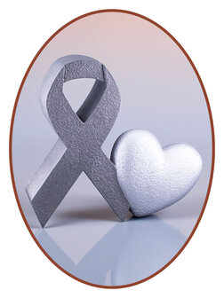 Design (Duo) Ash Mini Urn 'Ribbon'  - HM396A