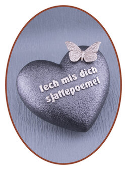 Mini Ash Urn with 'dialect text' in Different Colors - HMP601D