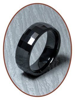 Ceramic Zirconium Graveer Ring - XR18