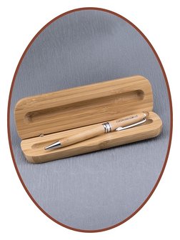 Luxury Wooden Ballpoint With Visible Ashes Inside - AP001