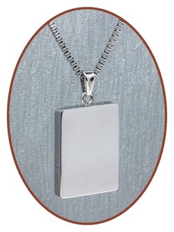 Stainless Steel JB Memorials Premium Design Cremation Pendant - B333