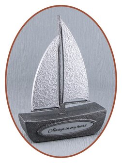 Mini - Midi As Urn &#039;Sailing Boat&#039; in Diverse Kleuren en Afmetingen - HM438