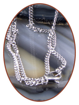 Edelstalen RVS Ketting / Collier - RVS243