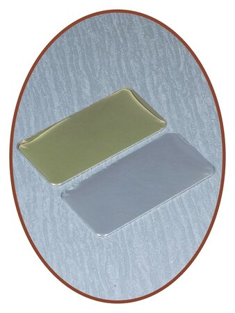 Metalen Graveer Plaatje - EPG4