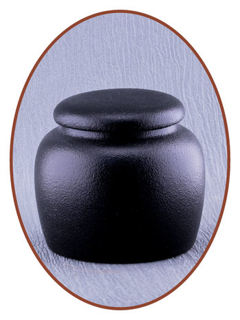 Midi Urn 'Ceramic Black' - AU005C