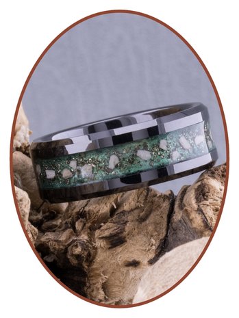 JB Memorials Cremation Ash Ring 'Multi Materials & Color'- RR001