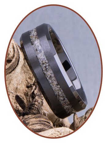 JB Memorials Tungsten Carbide  As Ring - RB048TB