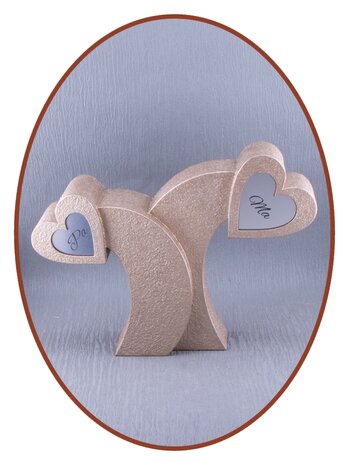 Mini Heart Ash Urn in Many Colors - HMP622
