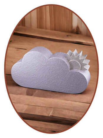 Mini Children / Baby 'Cloud' Ash Urn in Many Variations and Colors - HM492