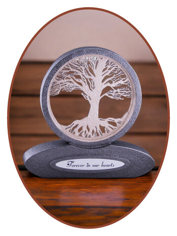 Mini Ash Urn 'Tree of Life' in Different Colors - HMP620