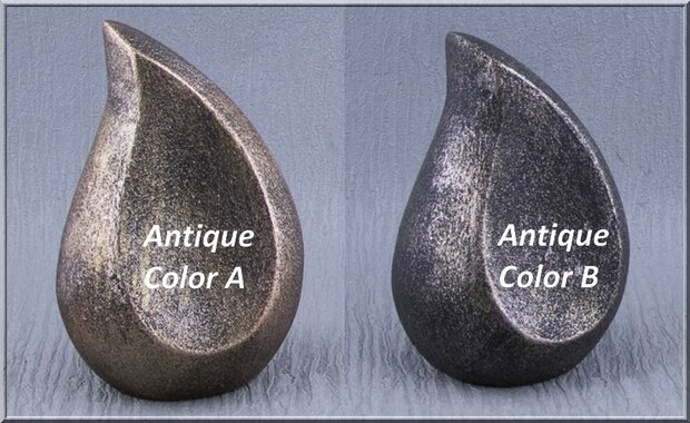 Mini Ash Urn 'Heart' in Different Colors - UR003
