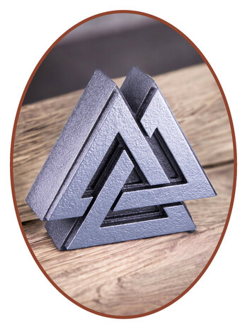 Mini As Urn Valknut Design in Diverse Kleuren - HM496