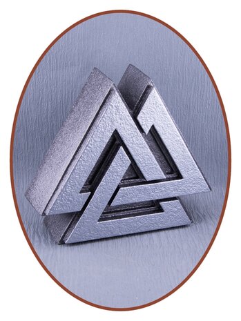 Mini Ash Urn Valknut Design in Various Colors - HM496