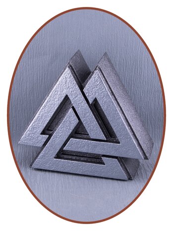 Mini Ash Urn Valknut Design in Various Colors - HM496