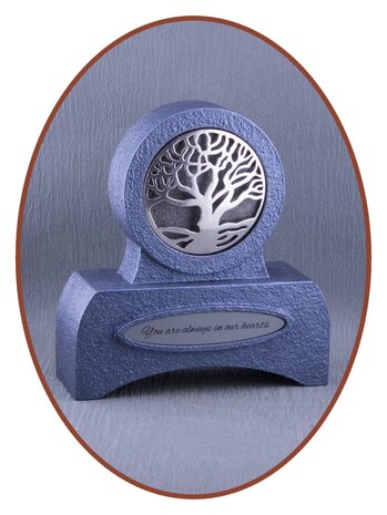 Mini Ash Urn 'Tree of Life' in Different Colors - HM497