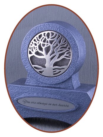 Mini Ash Urn 'Tree of Life' in Different Colors - HM497