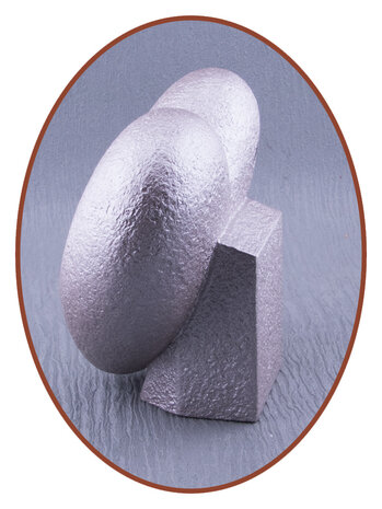 Mini Ash Urn 'Heart in Heart' in Different Colors - HMP613R