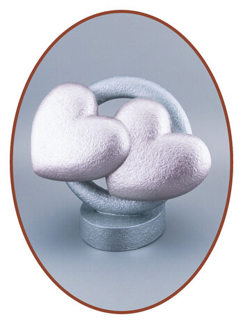 Mini Duo Ash Urn 'Circle of Life' - HMP694