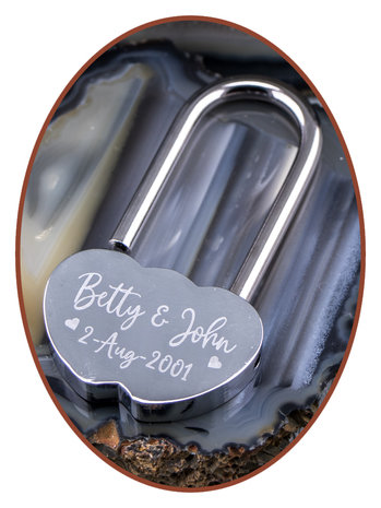 Stainless Steel Love Lock  - LOCK01