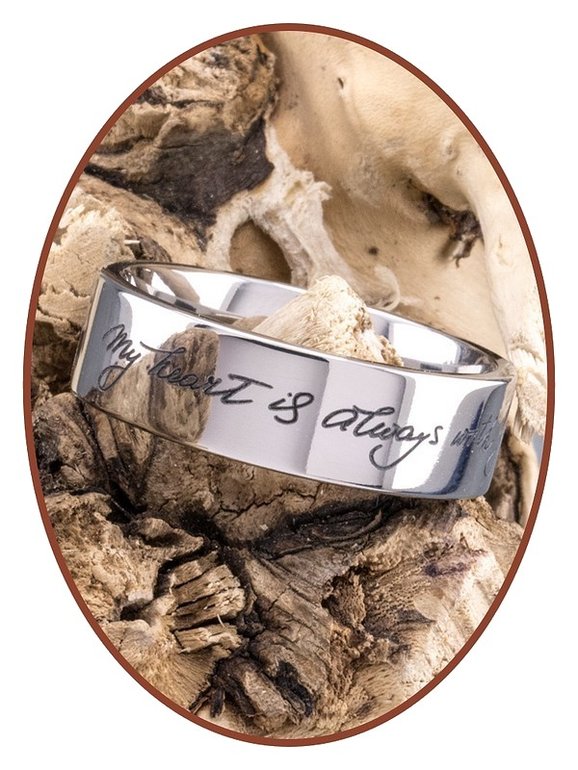 Engraving Rings Memorial Rings JB Memorials affordable ash pendant