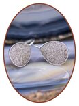 316L Stainless Steel JB Memorials Cremation Earrings Tears - EBB059