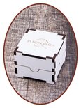 JB Memorials Tungsten Carbide Fingerprint Men Cremation Ring - RB046HV