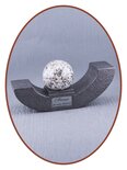 Mini Design Duo Ash Urn 'Glass Globe' - HMP669