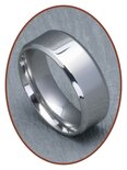 316L Stainless Steel Text Remembrance Ring - TR009