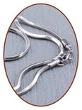 Stainless Steel Snake-Necklace / Chain - RVS236