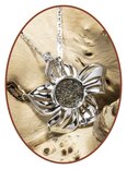 Close2Me© 925 sterling silver 'Endless Flower' ash pendant - CM007