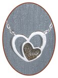 Close2Me© 925 sterling silver ash pendant - CM010
