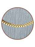 Stainless Steel Tear Gold color Cremation Pendant - B316G