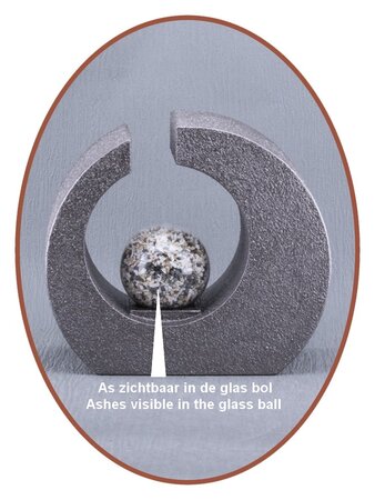 Mini Design Ash Urn 'Circle' - HMP629
