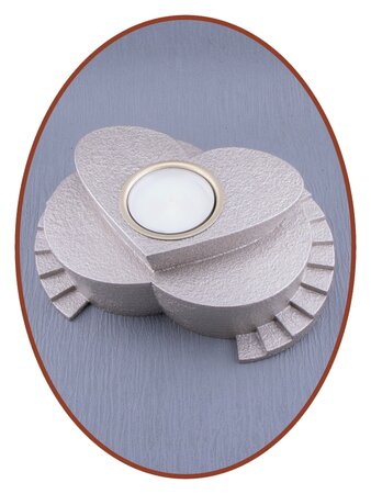 Mini Duo Ash Urn 'Stairway To Heaven' with Tealight Holder - HMP646DUO