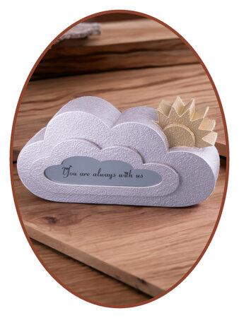 Mini Children / Baby 'Cloud' Ash Urn in Many Variations and Colors - HMP624